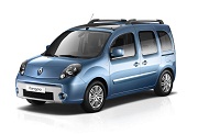 Le Renault Kangoo de face